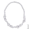 Bejeweled Cubic Zirconia Collar Necklace