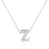 Micro-Pave Initial Z Pendant