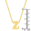 Golden Initial Z Pendant