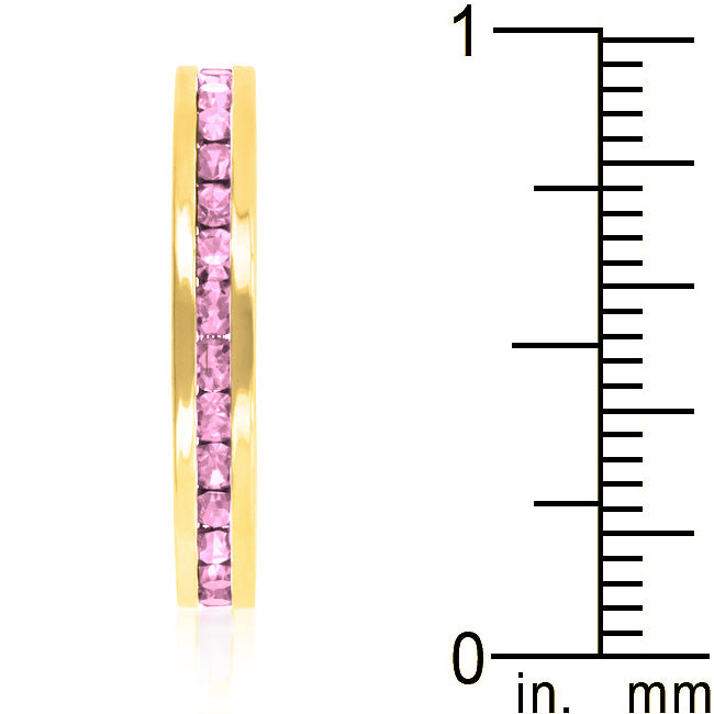 Stylish Stackables Pink Gold Ring