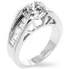Timeless Clear Engagement Ring
