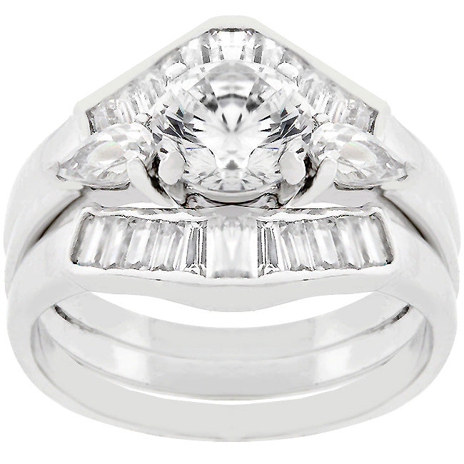 Two-Piece Engagement Ring Set