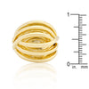 Golden Illusion Fashion Ring