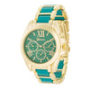 Teal Gold Watch